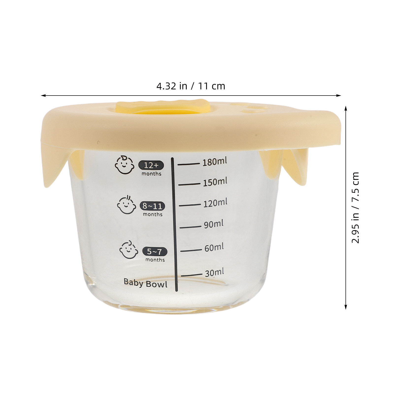 Recipientes de vidrio para alm - Baby Food Jars Glass reseña y precio