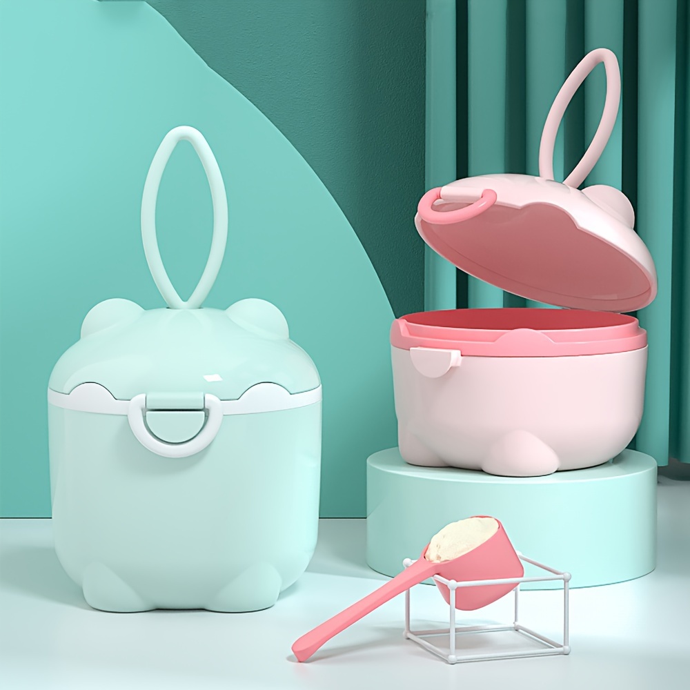 Caja de leche en polvo portáti - Snack Container Travel reseña y precio