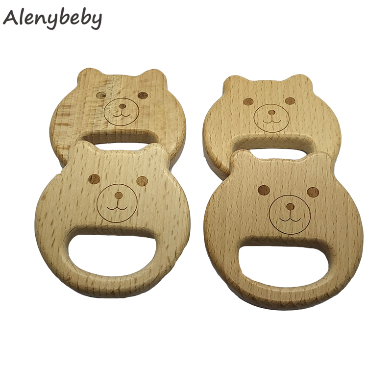 Mordedor de madera Natural con - Baby Food Organic reseña y precio