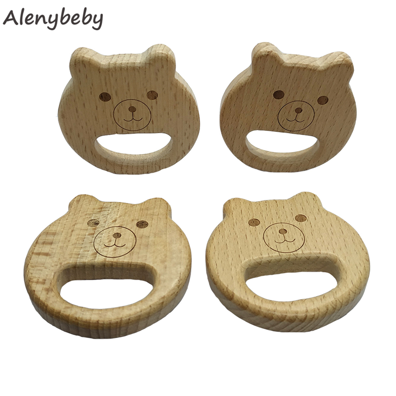Mordedor de madera Natural con - Baby Food Organic reseña y precio