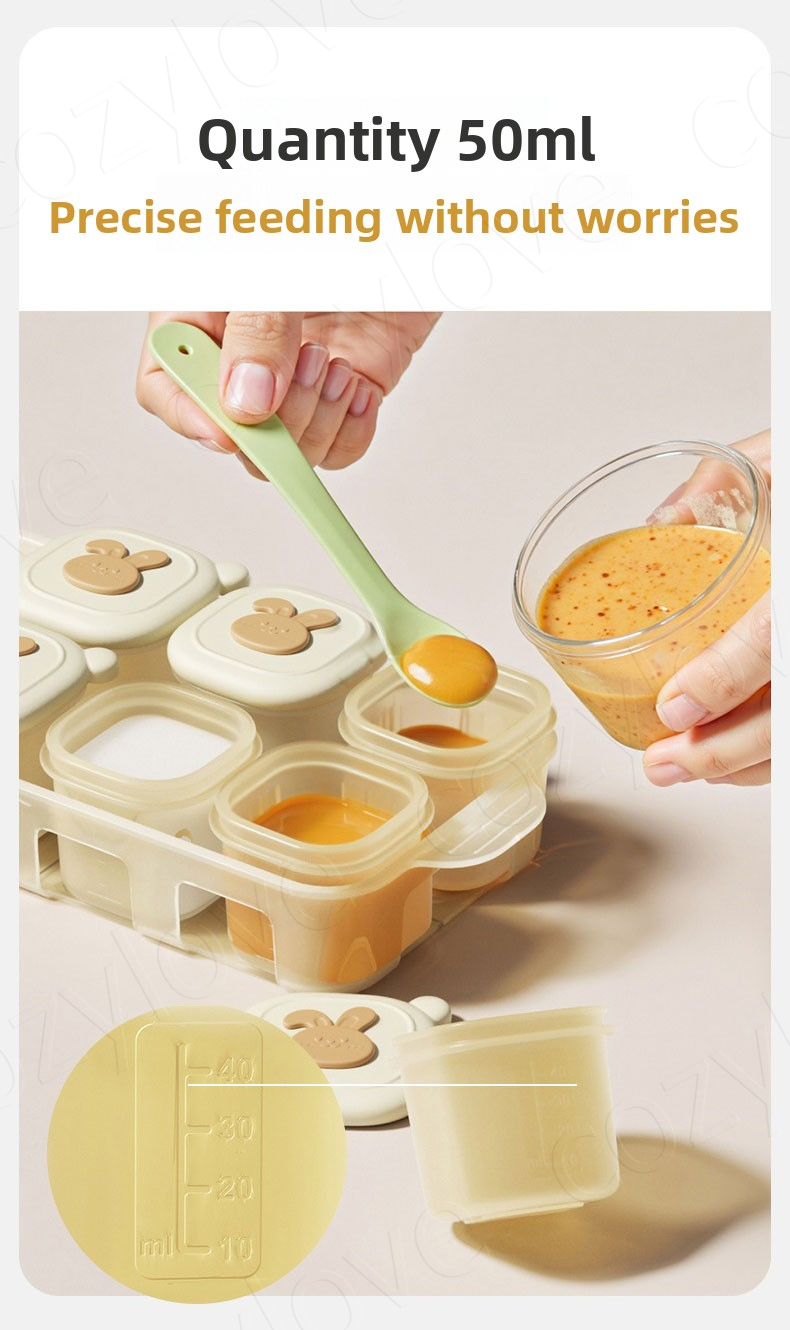 Bandejas Portátiles para Conge - Baby Food Hero reseña y precio