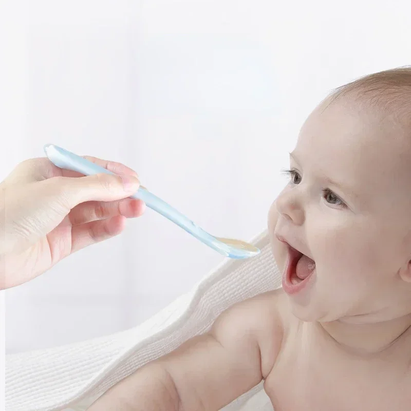 Cuchara de silicona suave para - Baby Food Utensil reseña y precio