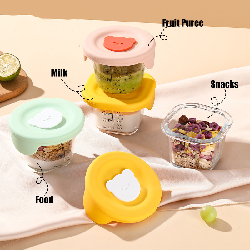 Frascos de almacenamiento de a - Baby Food Jars Glass reseña y precio