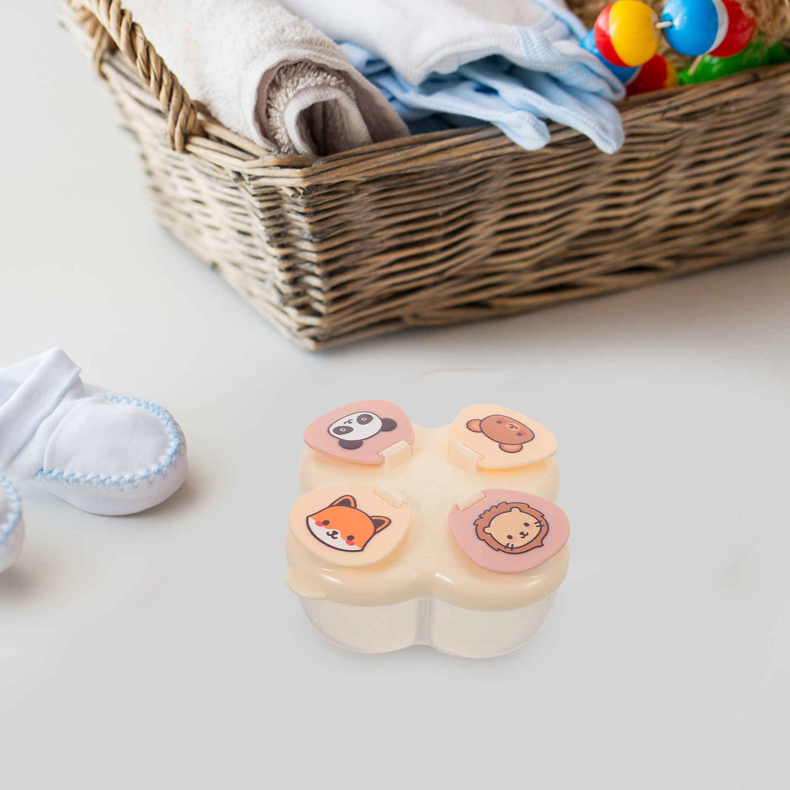Contenedor portátil de leche e - Food Box Baby reseña y precio