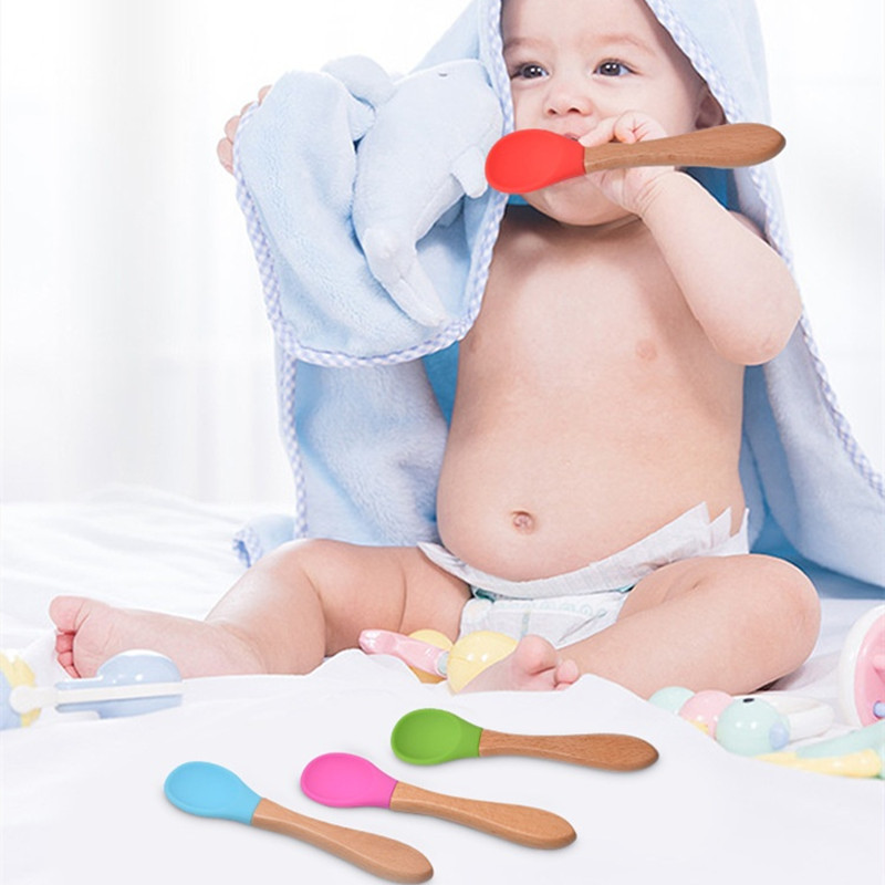 2 unids/set de tenedor cuchara - Baby Food Utensil reseña y precio