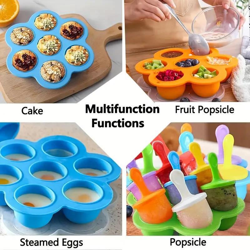 Molde de silicona para helados - Baby Food Zubereiter reseña y precio