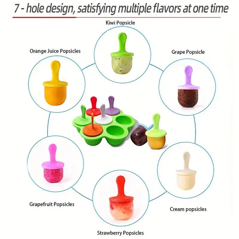 Molde de silicona para helados - Baby Food Zubereiter reseña y precio