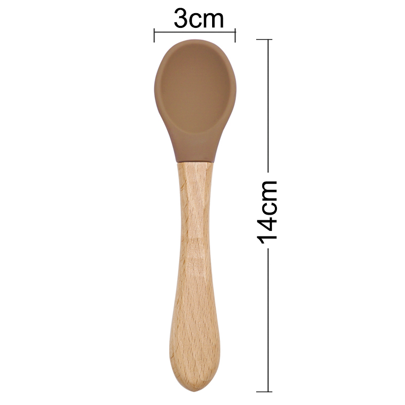 Cuchara de silicona con mango  - Baby Food Utensil reseña y precio