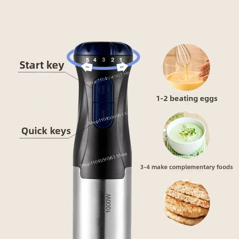 Batidora de Inmersión Manual d - Baby Food Blender reseña y precio