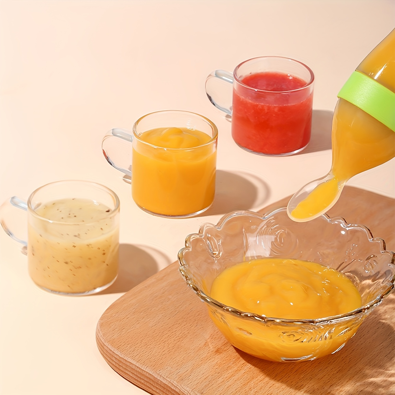 Cubiertos de alimentación de 9 - Baby Food Utensil reseña y precio
