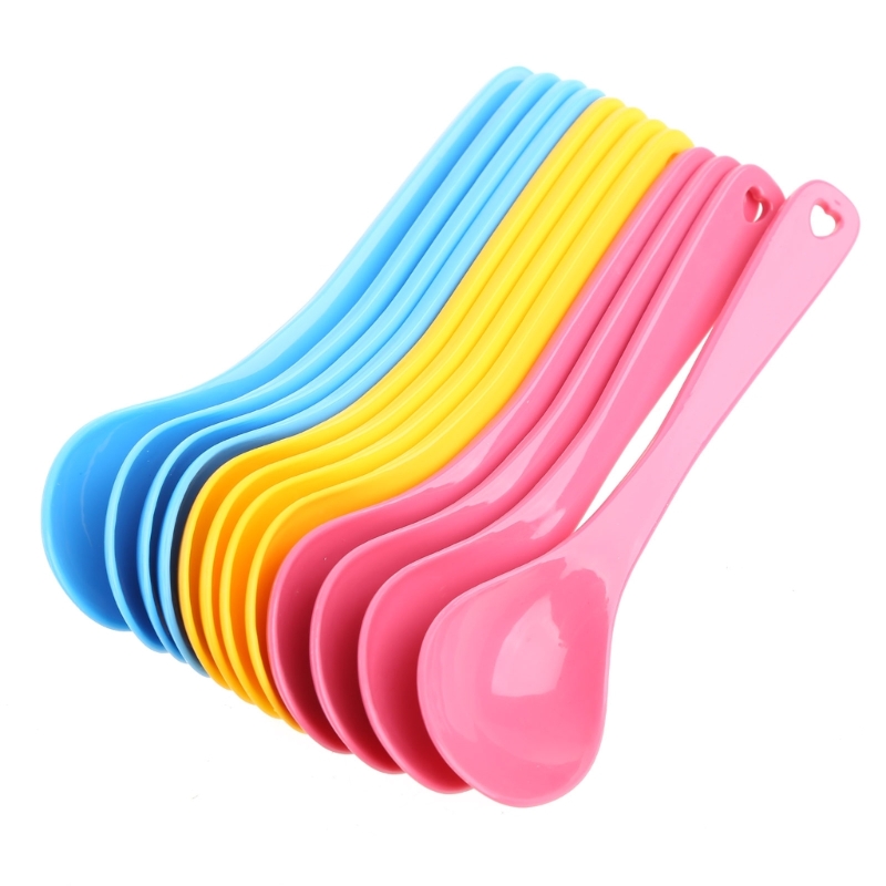 Juego de cucharas de plástico  - Baby Food Utensil reseña y precio