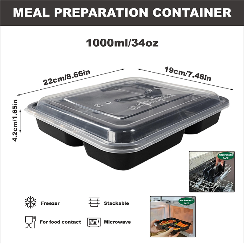 Contenedores para preparar com - Snack Container Travel reseña y precio