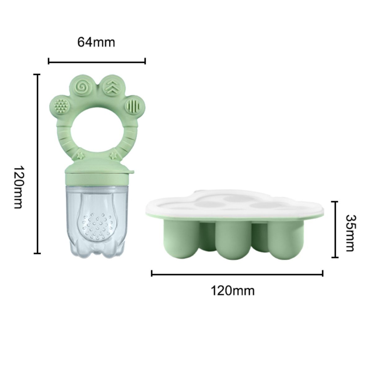Alimentador de frutas para beb - Baby Food Chart reseña y precio